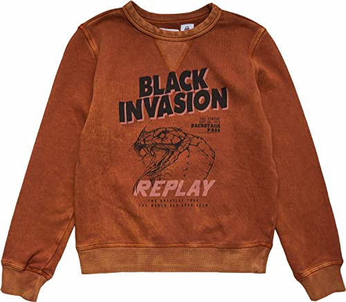 Replay Bluza chłopięca, 621 Burnt, 10 Lat