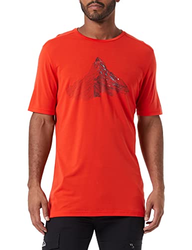 Schöffel Męski T-shirt Skyrup, Goji Berry, 52