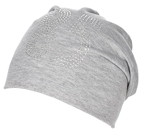 IZIA Czapka damska 90800013, szary melanż, rozmiar uniwersalny, szary melanż, jeden rozmiar