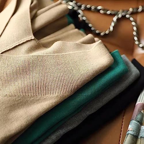 Clotth Wiosna i lato luźny styl zagraniczny wewnętrzny krótki top dzianina z krótkimi rękawami, Black-2XL, XXL