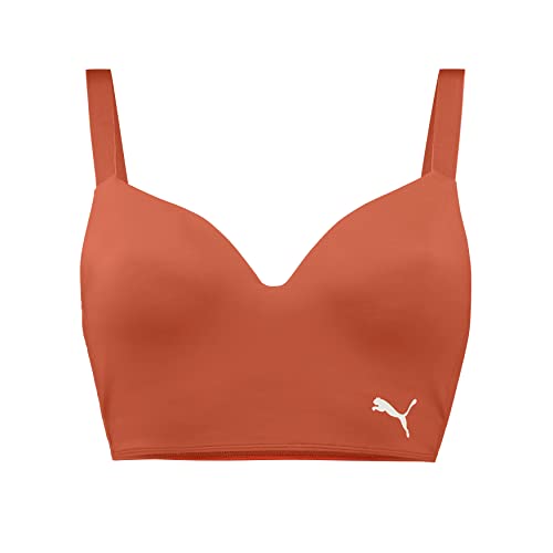 PUMA Damska bluzka z długim rękawem, różowa/chili, L, Różowy/chili, L