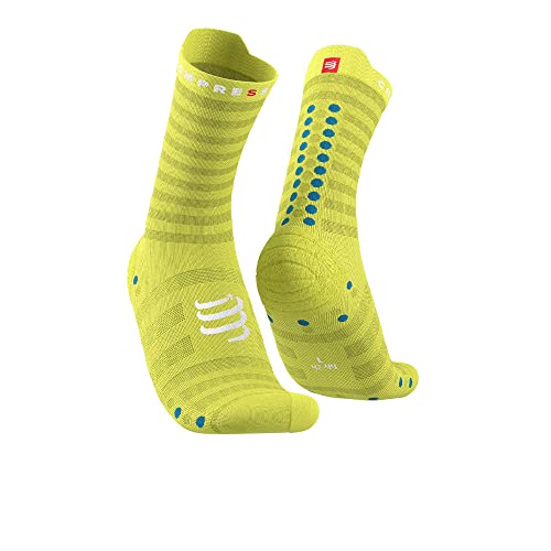 COMPRESSPORT Skarpety Unisex dla dorosłych, Pierwszy/Fjord Blue, 39-41 EU