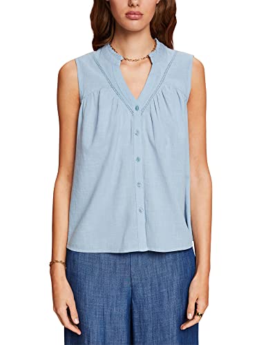 ESPRIT Bluzka bez rękawów, Light Blue Lavender, M