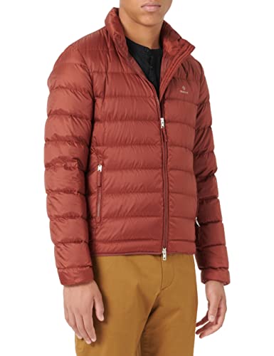 GANT Męska kurtka The Light DOWN Burgundy, XS