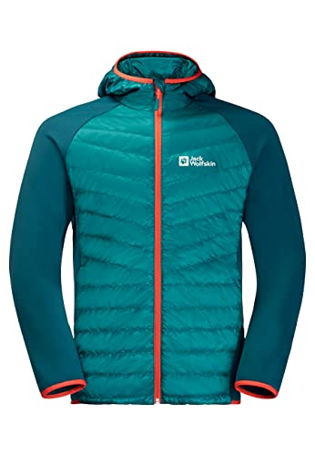 Jack Wolfskin Męska kurtka Routeburn Pro Hybrid, niebieska (Bay Blue), L