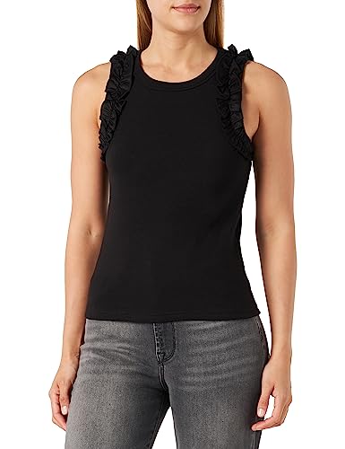 ICHI Damska koszulka Ihpaityn na ramiączkach/Cami, 194008/Black, XS