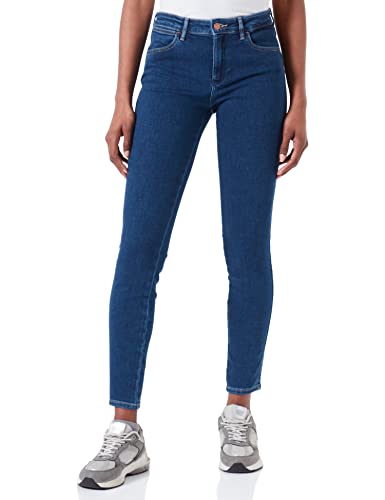 Wrangler Dżinsy damskie skinny, zielony, 24W / 30L