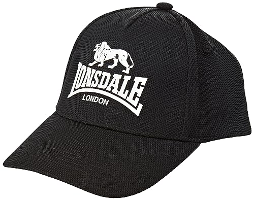 Lonsdale Czapka beckbury, czarny/biały, jeden rozmiar, 114965