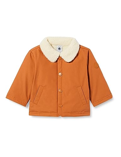 Petit Bateau Baby chłopięca kurtka A08AQ, brązowa, Ecureuil, 36 miesięcy, braun ecureuil, 3 lat