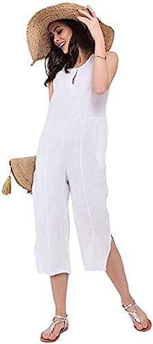 Bonateks, Sukienka średniej długości z ramiączkami i otworem na plecach, 100% len, rozmiar DE:38 Rozmiar US: M, czarna - wyprodukowano we Włoszech, czarny, 38