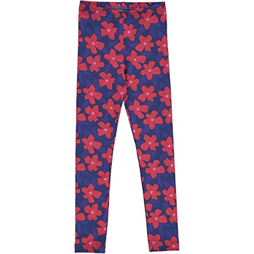 Fred's World by Green Cotton Dziewczęce legginsy Pow, Energy Blue/Lollipop/Fuchsia/Deep Blue, 134 cm (Szczupły)