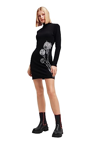 Desigual Damska sukienka Vest_jonquera-Lacroix, czarny, L