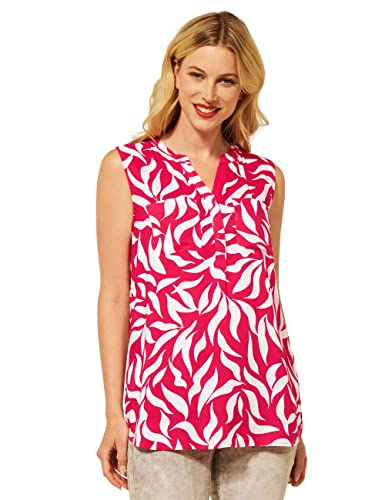 Street One AW Intense Coral, damska bluzka z długim rękawem, rozmiar 36 (DE)