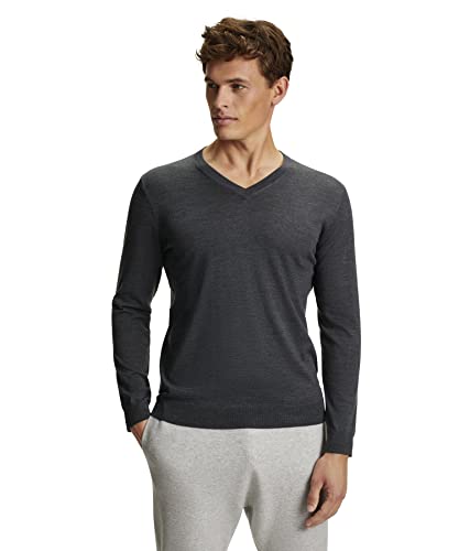 FALKE Sweter męski, ciemnoszary, S
