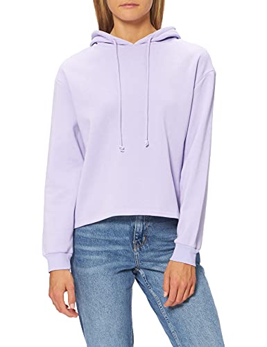 Pieces Damska bluza z kapturem, lawenda, S