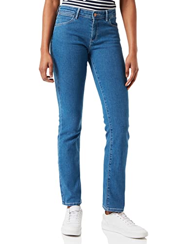 Wrangler Dżinsy damskie proste, Siedemdziesiątki, 40W / 32L