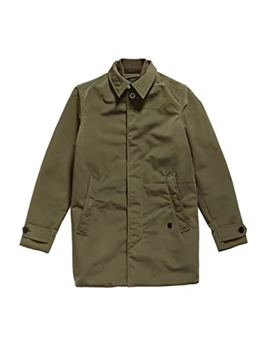 G-STAR RAW Kurtka męska Utility Pdd Trench, Zielony (cień oliwkowy C408-B230), M