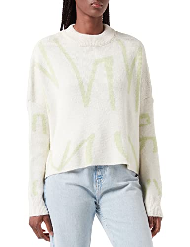 NA-KD Damski sweter z dzianiny, wielobarwny, XXL