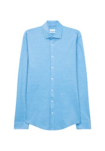 Seidensticker Męska koszula biznesowa, turkusowy, 46 PL