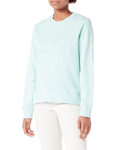 GANT Damska bluza Tonal Archive Shield Sweat Sweatshirt, Minty Green, Standard, Minty Green, XS