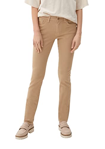 s.Oliver Damskie spodnie jeansowe, Betsy Slim, brązowy, 42W / 32L