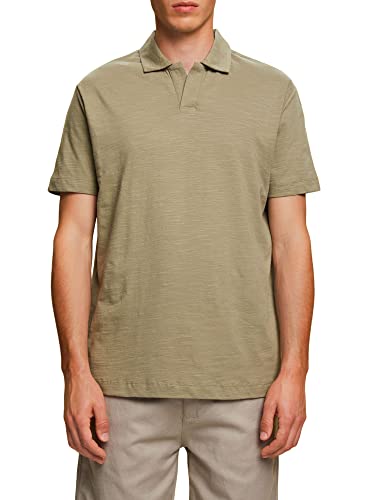 ESPRIT Collection Męska koszulka polo 053EO2K303, 345/LIGHT Khaki, XS, 345/Light Khaki., XS