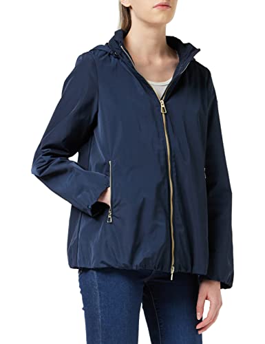 Geox W NAYOMI SHORT JKT kurtka damska, niebieski (Gothic Blue F4491), 34