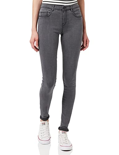 ONLY Onlrain dżinsy damskie skinny fit, Dark Grey Denim, 36-S-L