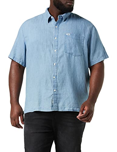 Wrangler Koszula męska 1 PKT, Light Hemp, M