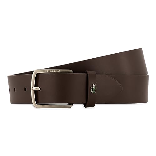 Lacoste Męski pasek casual, br?zowy