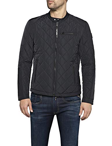 Replay Kurtka męska, Black 098, XS