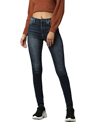 ONLY Dżinsy damskie, niebieski (Dark Blue Denim), S x 32L