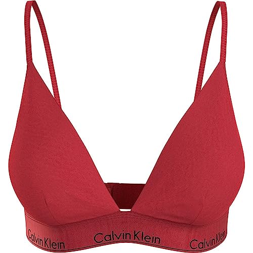 Calvin Klein Biustonosze trójkątne damskie, Czerwony, L