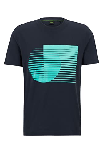 BOSS T-shirt męski, Dark Blue402, XS