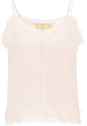 swirlie Damski top koronkowy 77133909, różowy, XS, Rosa, XS
