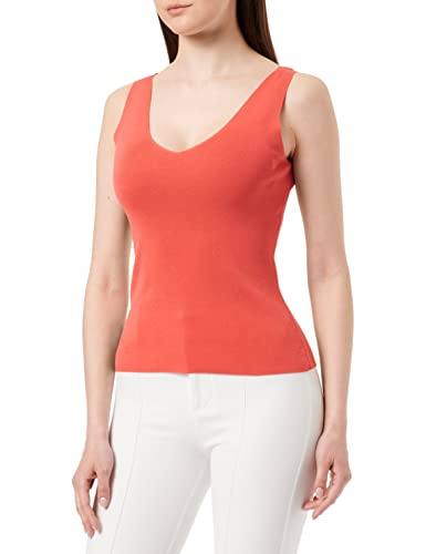 s.Oliver BLACK LABEL Damski top z dzianiny, liliowy/różowy, 44