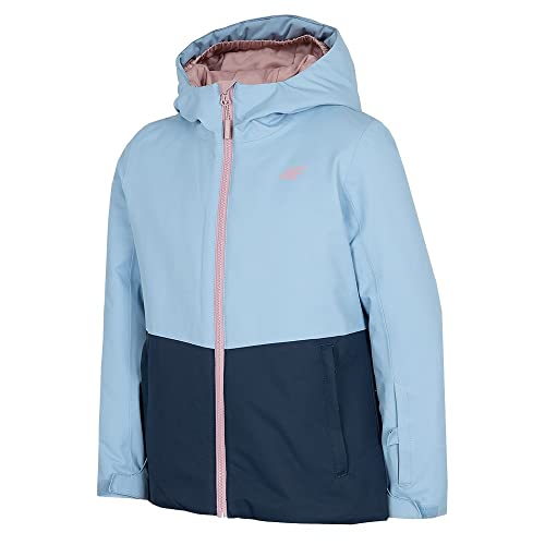 4F JUNIOR Technical Jacket dla dziewczynek, DARK BLUE, 152