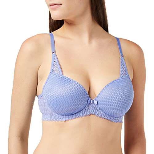 Triumph Aura Spotlight Whp siatki Biustonosz formowany Kobiety , Purple Dust , D
