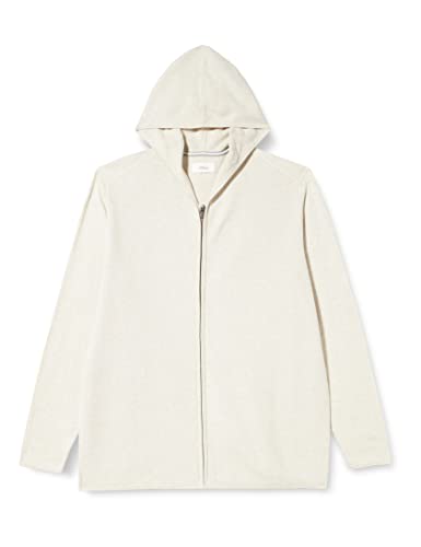 s.Oliver Męska kurtka z dzianiny, biały, 5XL