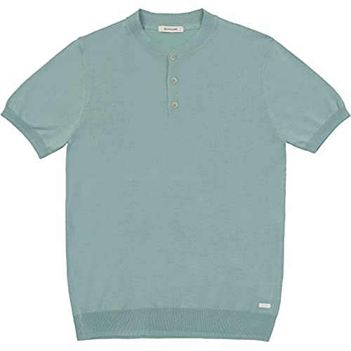 Gianni Lupo GL509S Koszulka męska, miętowa, XS, miętowa, Miętowy