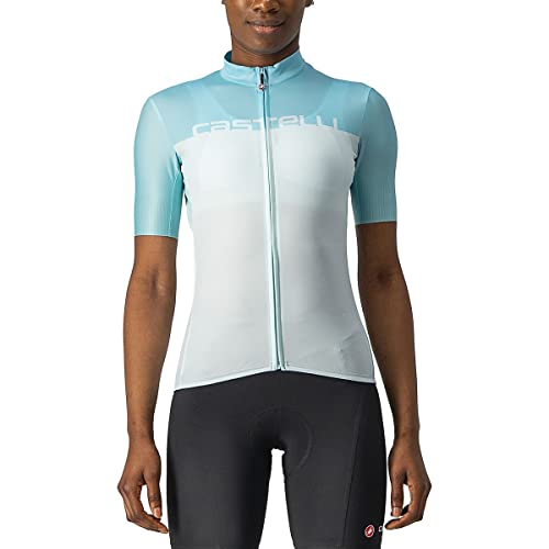 CASTELLI 4522065-498 VELOCISSIMA JRS bluza damska świecąca woda/świetlik S, Light Acqua/Skylight, S