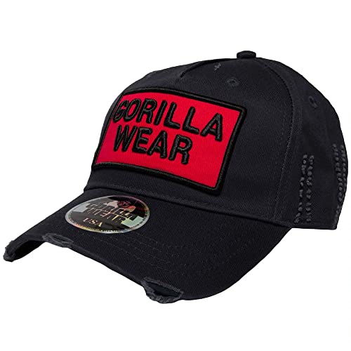 Gorilla Wear Harrison Cap czapka baseballowa, uniseks, czerwony, jeden rozmiar