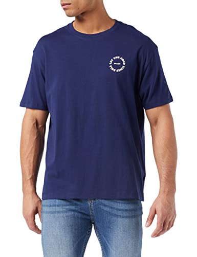 Wrangler Koszulka męska Good Times, Średniowieczny niebieski, S