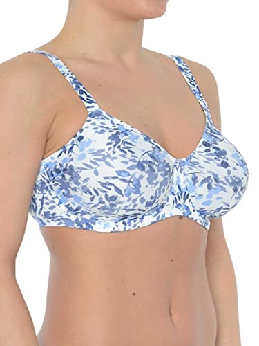 Triumph My Flower Minimizer W01 Biustonosz damski, Wielobarwny (Blue - Light Combination B5), 75C