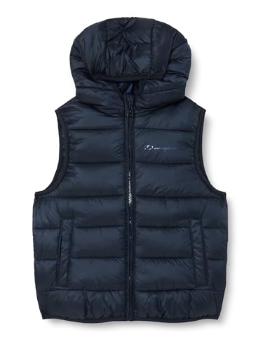 Champion Legacy Outdoor K-Light WR S-l Hooded Kamizelka dla dzieci i młodzieży, Blu Marino, 11-12 lat