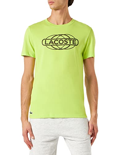 Lacoste T-shirt męski, Limonkowa zieleń, XS