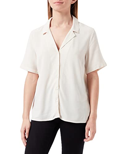 PIECES Damska koszulka PCOLIVIA SS TOP NOOS BC T-shirt, brzoza, M