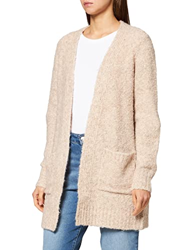 PIECES Damska kurtka PCCATHERINE LS z długim rękawem Cardigan BC kurtka z dzianiny, brzoza, XS