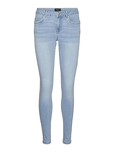 VERO MODA Dżinsy damskie, jasnoniebieski (light blue denim), (XS) W / 30L