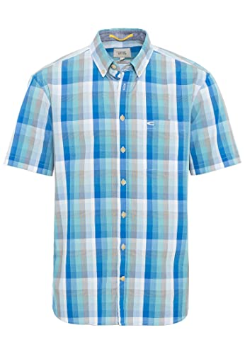 camel active Koszula męska, niebieski (Strong Blue), S